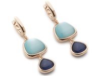 Earrings Madì Woman Nuvole in Silver Quarzo idrotermale 39096 - 39096